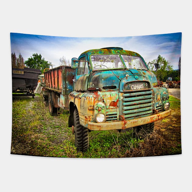 Moldy Old Truck 2011 Tapestry by Stus Road Trips