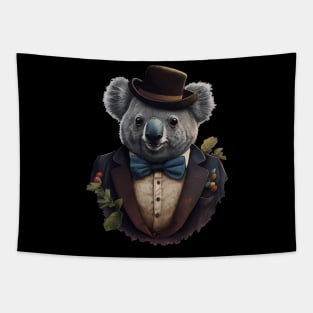 Koala with top hat Tapestry