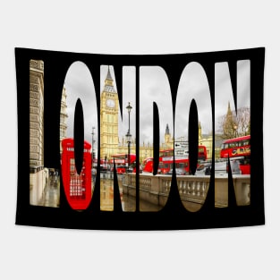 LONDON - London Reds with Big Ben Tapestry