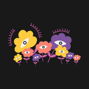 Beautiful Eye Flower T-Shirt