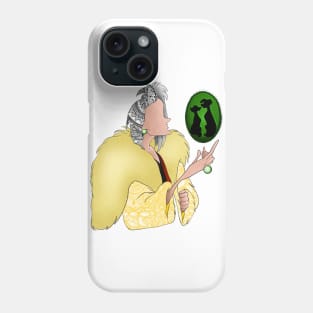 Cruella del vil mandala Phone Case