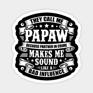 Papaw Grandpa Grandfather Step Dad Father'S Day Magnet