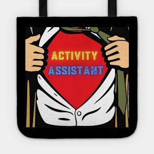 Activity Assistant Superhero Tote