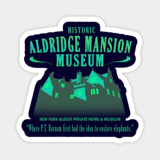 Ghostbusters Aldridge Mansion Magnet