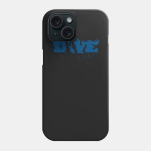 Just Dive Navy Phone Case