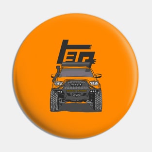 4Runner TRD Offroad adventures - Orange Essential Pin