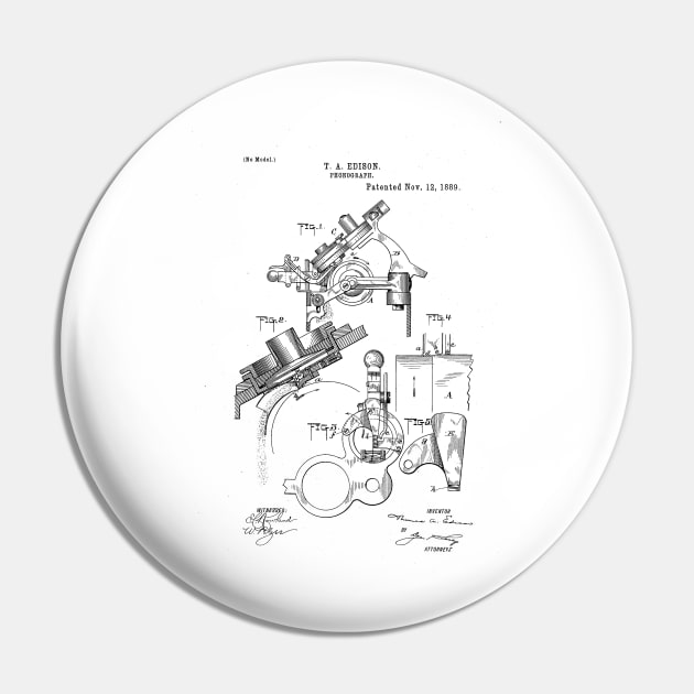 Patent Drawing Pin by skstring