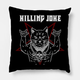 KILLING JOKE CAT ROCK - MERCH VTG Pillow