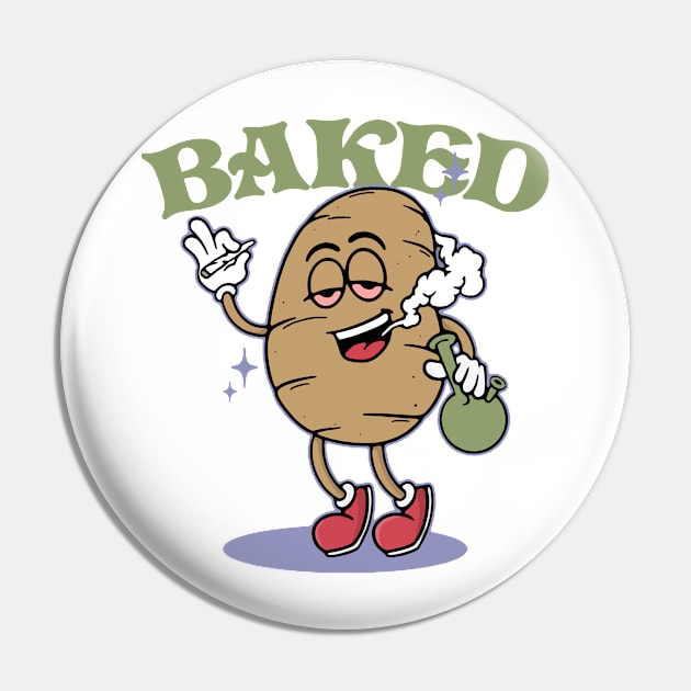 Baked Potato Pin by Pedro Stewart shop