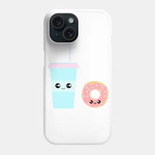 Coffee and Donut Phone Case