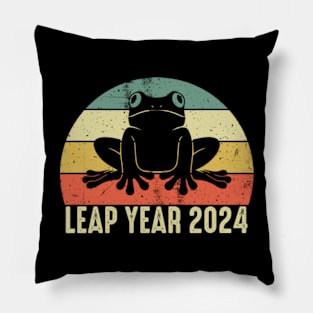 Leap Year 2024 Pillow