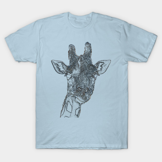 Discover giraffe, colored giraffe - Giraffe - T-Shirt