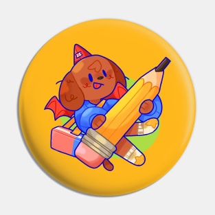 pencil devil Pin