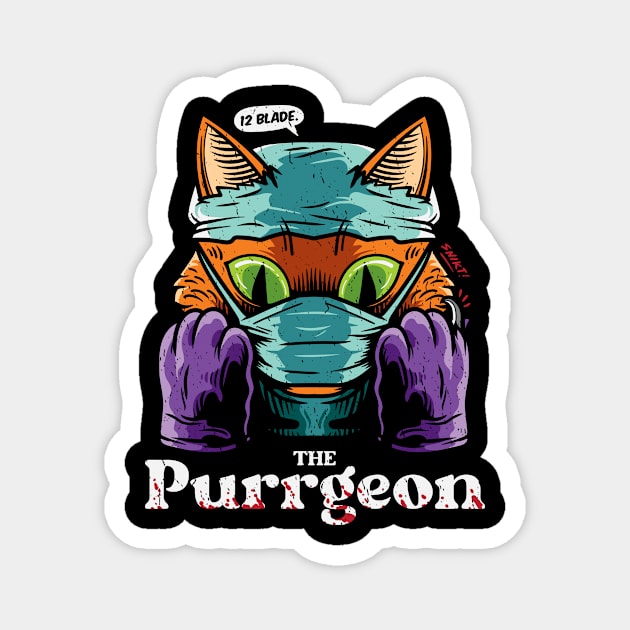 The Purrgeon Magnet by leynard99