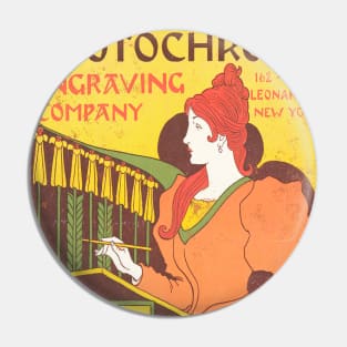 Photochrome Engraving Company Advertisement, 1893 Pin