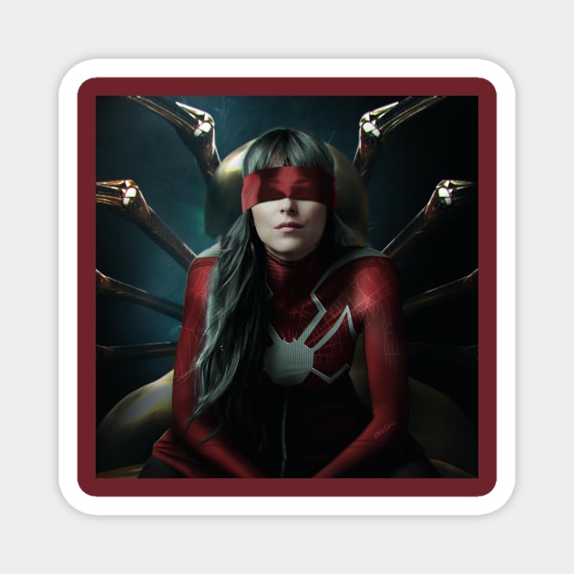 Madame Web Magnet by Fly Beyond