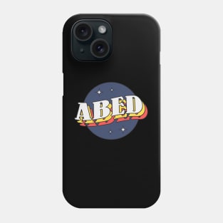 Abed - Colorful Layered Retro Letters Phone Case