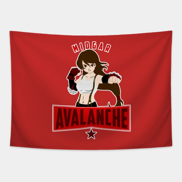 Avalanche Gang T Tapestry by machmigo