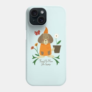 Dog Gnome and Butterfly Phone Case