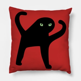 Angry as Heck Cat Meme Pillow