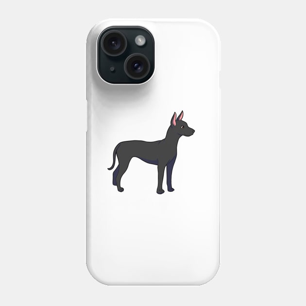 Xoloitzcuintli Phone Case by Adastumae