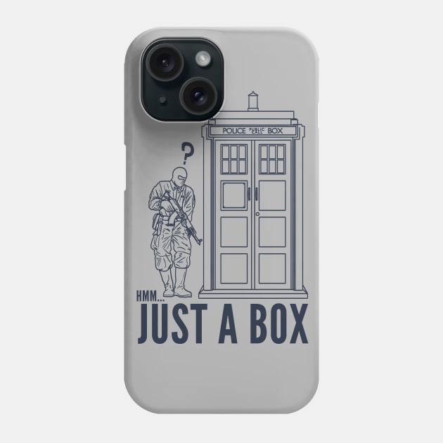 Just A Box Phone Case by huckblade