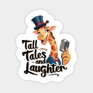 Whimsical Giraffe: Tall Tales and Laughter Magnet