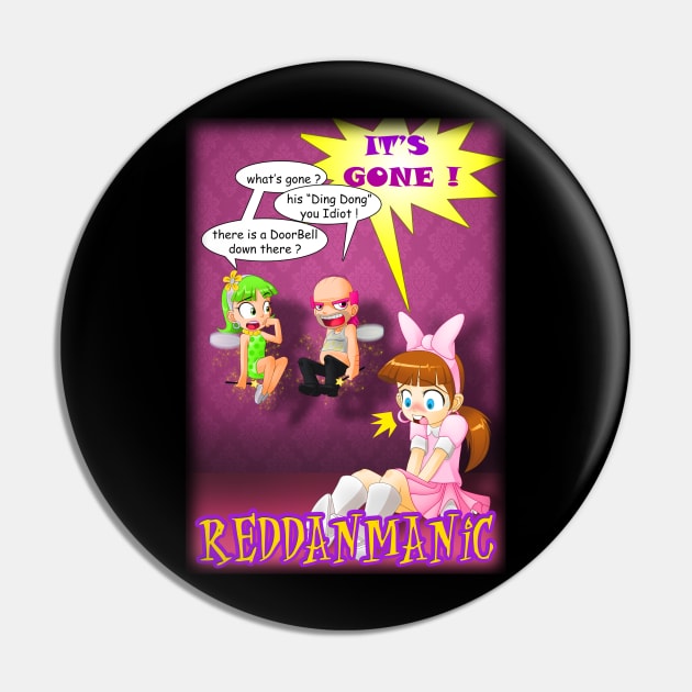 Fairly Odd Parents - Gender Bent Pin by Reddanmanic