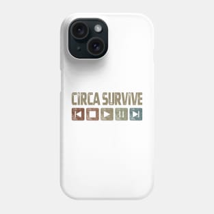 Circa Survive Control Button Phone Case