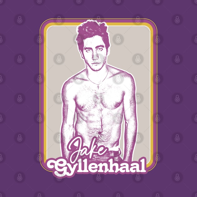 Jake Gyllenhaal // Retro Fan Art Design by DankFutura