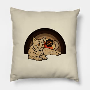 Karma Cat Session Pillow