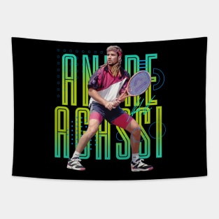 Andre Agassi 90's Tapestry