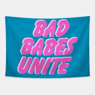 Bad Babes Unite Tapestry