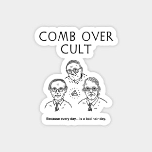 COMB OVER CULT - Bad Horror Movies (No.3) Magnet