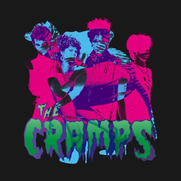 the cramps cmyk graphic by HAPPY TRIP PRESS