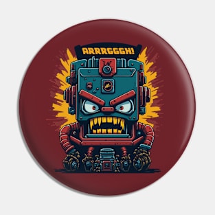 Angry Robot Pin