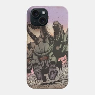 Dinobot ukiyo-e Phone Case