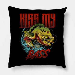 KISS MY BASS Pillow