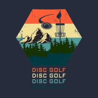 Disc Golf Design Retro T-Shirt