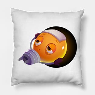 Lamp Emoji "Sick" Pillow