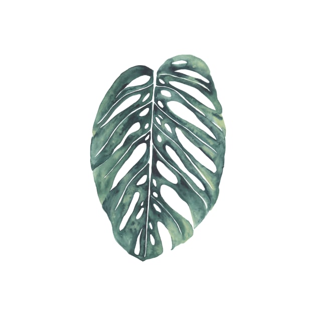 Tropical leaf by gusstvaraonica