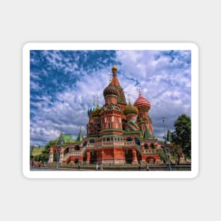 Cathedral of Basil the Blessed, Moscow, Russia Magnet