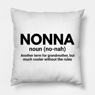 Nonna - Grandmother Pillow