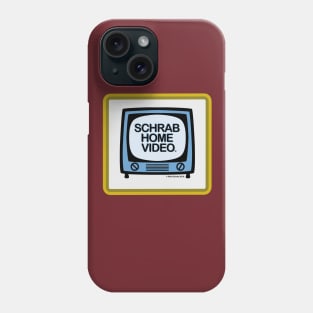 Schrab Home Video TV logo in Station Colors Phone Case