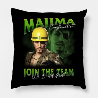 Majima Construction Vintage Pillow