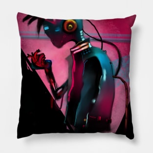 Robert sic-fi artwork Pillow