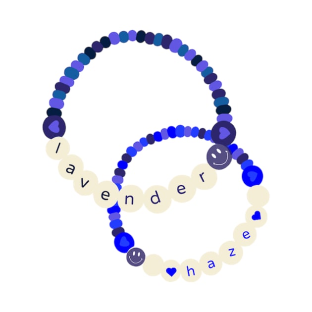 Lavender Haze Friendship Bracelet by canderson13
