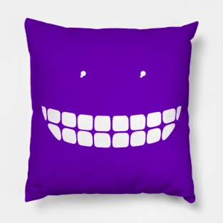 Floating Smile - in white Pillow