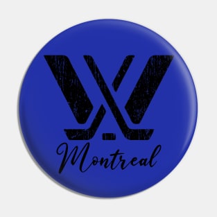 PWHL MONTREAL BLACKOLOUR Pin