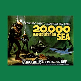 Vintage Science Fiction Movie Poster - 20,000 Leagues T-Shirt